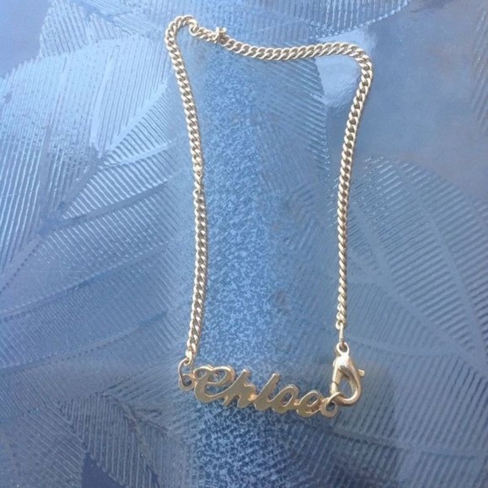 Chloe  nameplate bracelet